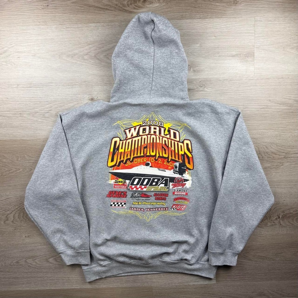 Vintage 2008 ODBA World Championships Racing Hoodie XL